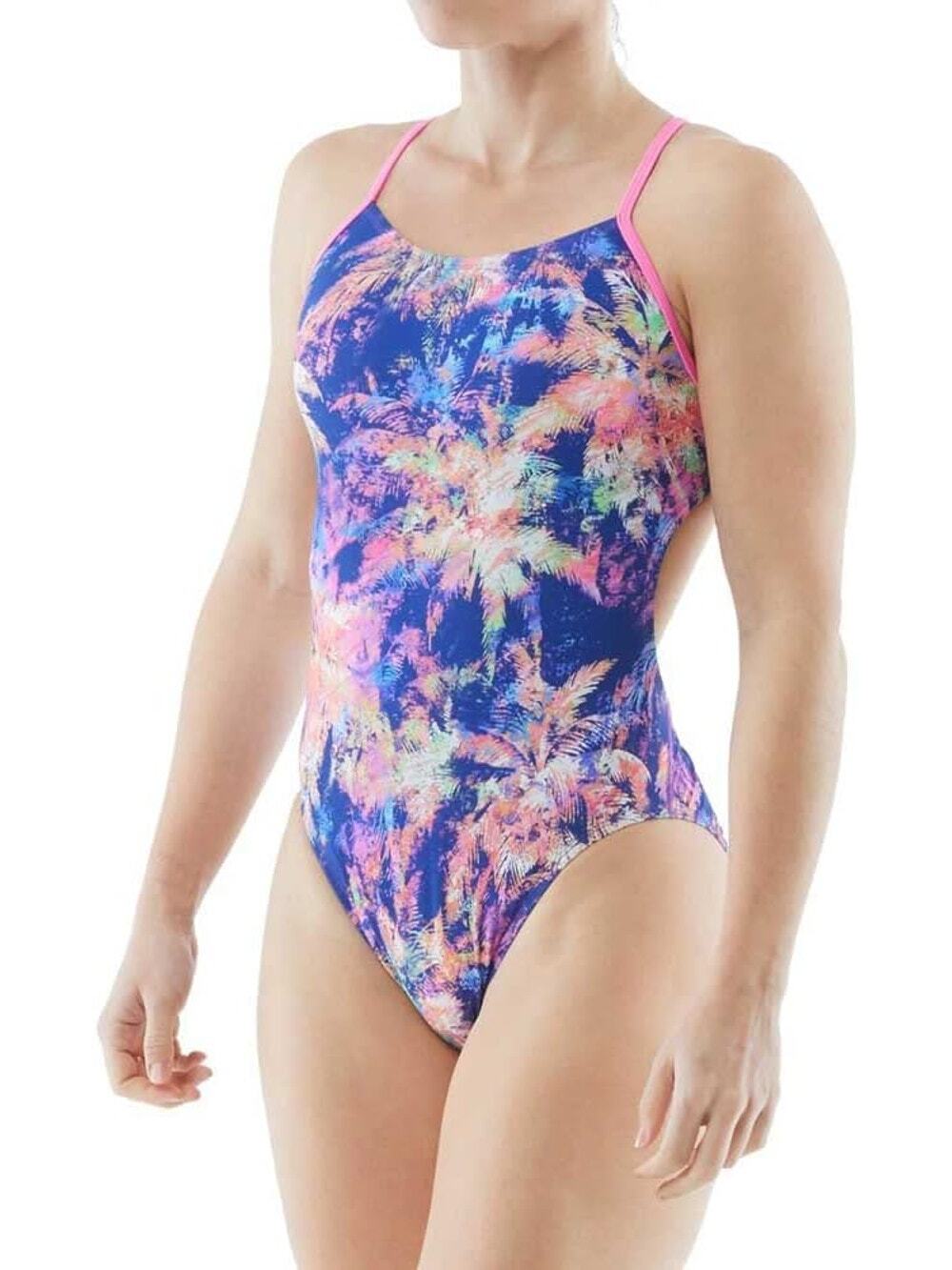 NWT TYR Women's Zandia Cutoutfit Swimsuit sz 28